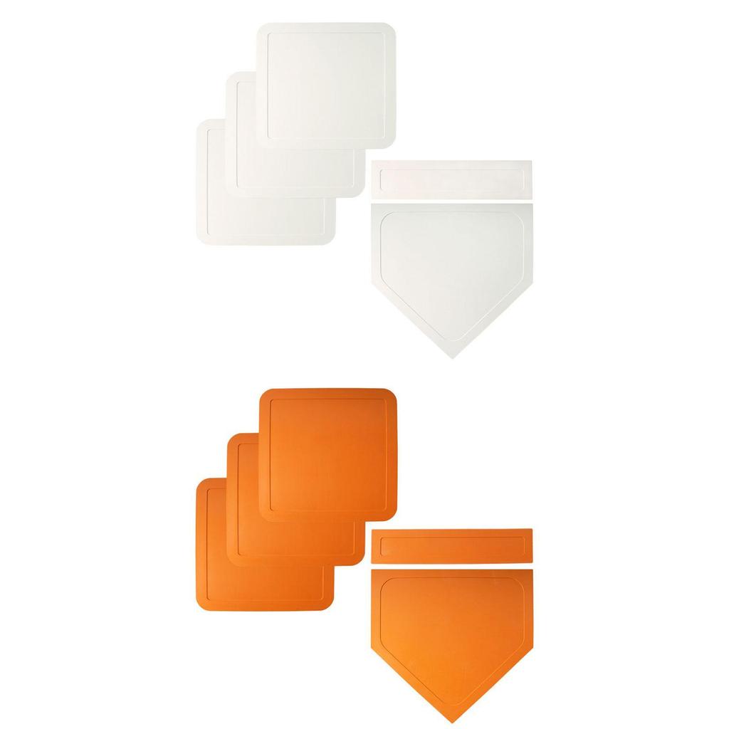 Baseball Softball Bases Set Throw Down Bases for Softball Backyard Game