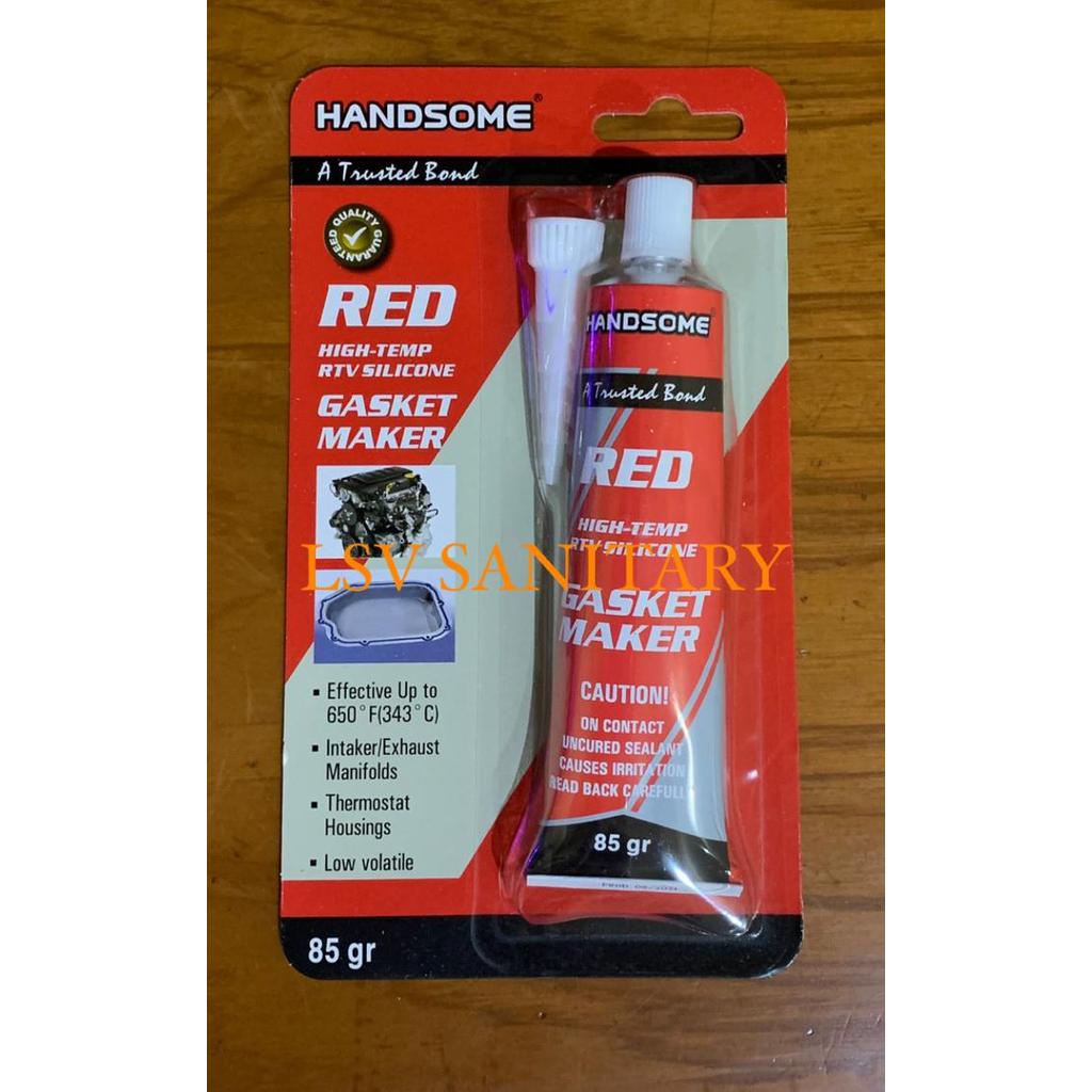 * LEM RED SILICONE / LEM GASKET / LEM SILICONE RED 85 gram