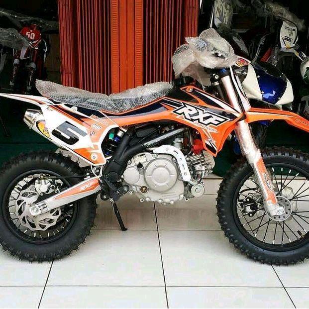 PROMO BISA COD HANYA BAYAR AWAL BIAYA PACKING 100.000 MOTOR MINI TRAIL 50CC RXF RING 12/10 MESIN HON