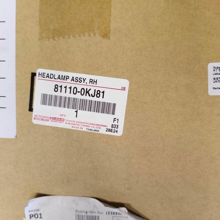 HEADLAMP LAMPU DEPAN ASSY TOYOTA HILUX 2021 2022 ORI PASSSS