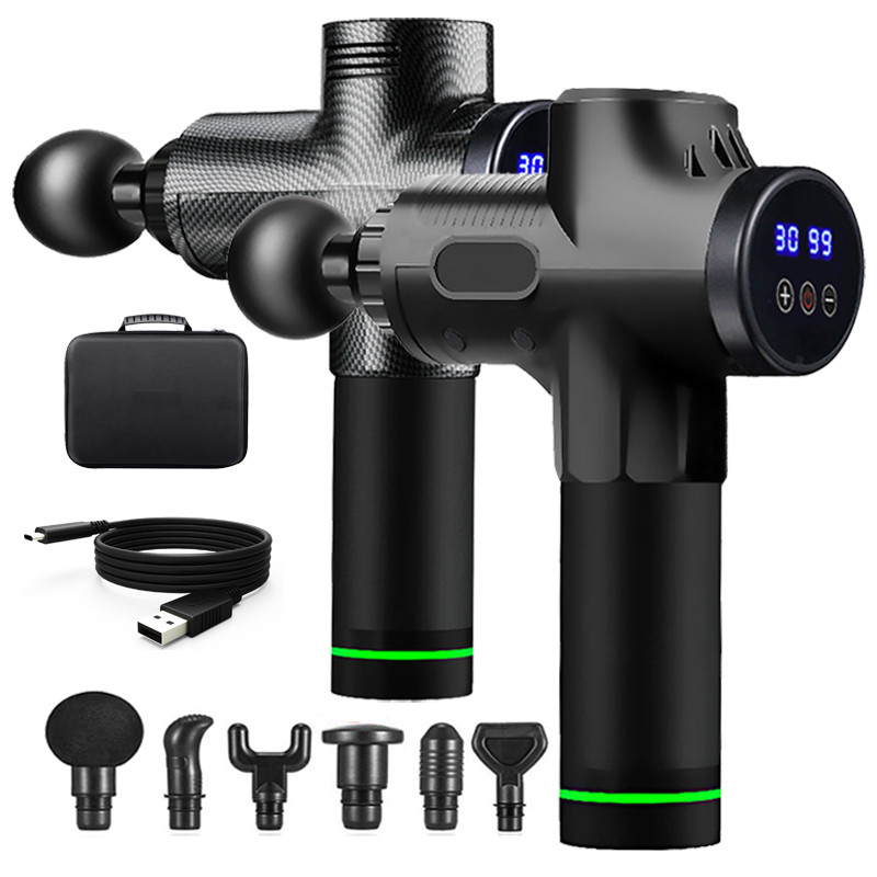 Best Deep Tissue Muscle Massage Gun BRUSHLESS Body Shoulder Neck Massager