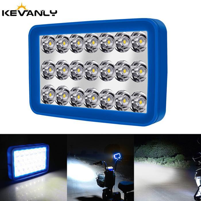 Kevanly Lampu Led Tembak Sorot 12Volt 24 Volt Putih 21Smd Untuk Offroad Motor Mobil Led Strobo