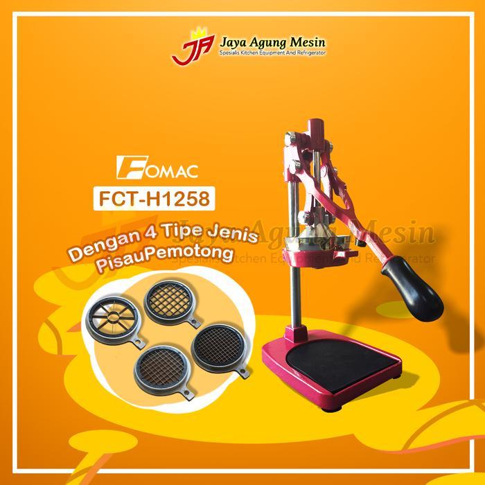 Fomac versatile juicer machine FCT-H1258 alat pemotong kentang fomac
