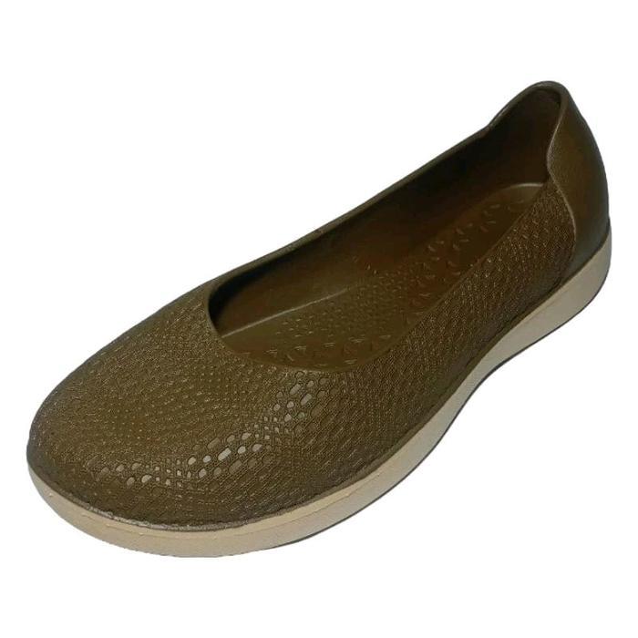 ASLI TRENDY sepatu wanita slip-on yumeida karet LD 9098 Terlaris READY STOCK