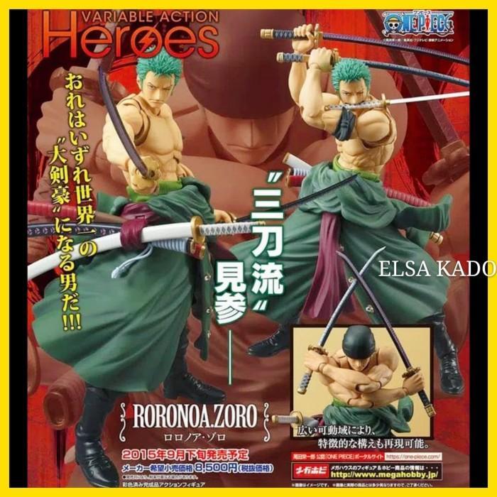 Action Figure One Piece Roronoa Zoro Vah Luffy Ace Sanji Sabo Usop Boa Promo 0326