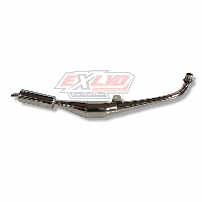 Knalpot Fiz R Chrome Suara Garing