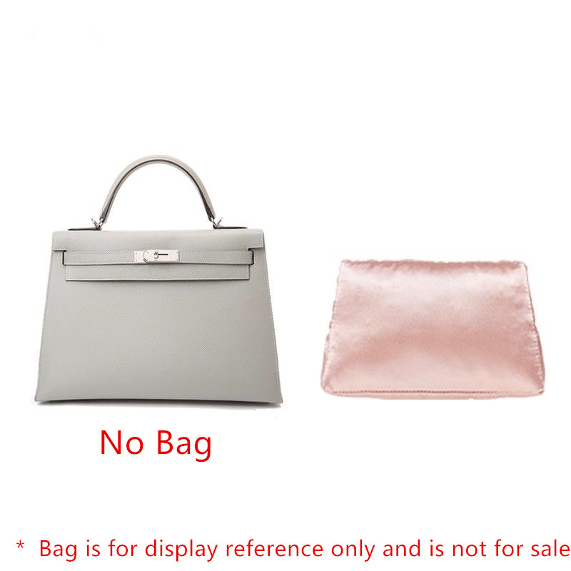 Pure Handmade Silks Fabric Bag Support Lining For Hermes Kelly 25 28 32 Handbag Anti Deformation