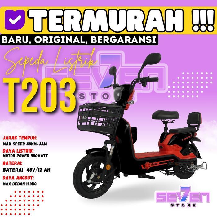 Sepeda Listrik Otobot T203 Garansi Resmi