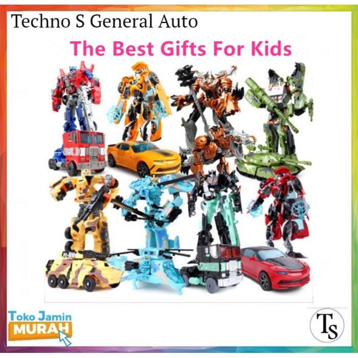 Mainan Figure Robot Transformers Deformation Grimlock