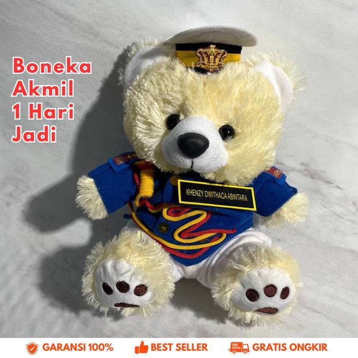 BONEKA AKMIL AKADEMI MILITER HADIAH WISUDA GRADUATION KADO PRAJURIT AKMIL TNI PRASPA AKMIL PSDP PNB