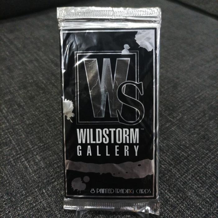 1995 Wildstorm gallery painted trading card sealed pack (long card)