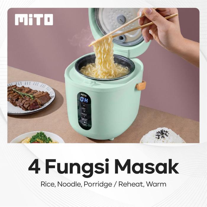 N3W Rice Cooker Mini Digital Mito R11 Kapasitas 0.5 Liter - ORIGINAL MITO