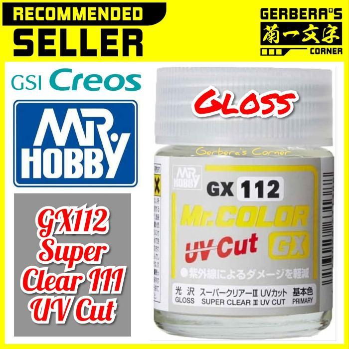 Mr Color Gx112 Super Clear Iii Uv Cut Gloss - Mr. Hobby Lacquer Paint