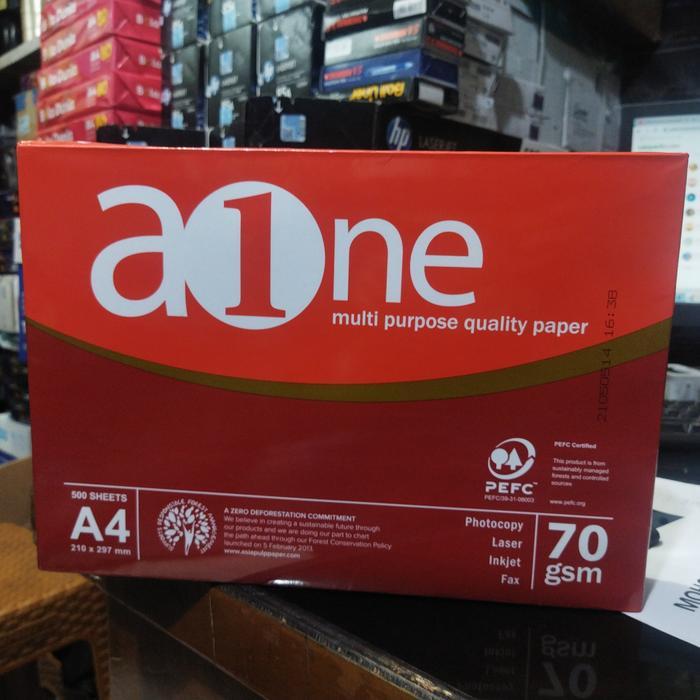 KERTAS A4 70GR AONE