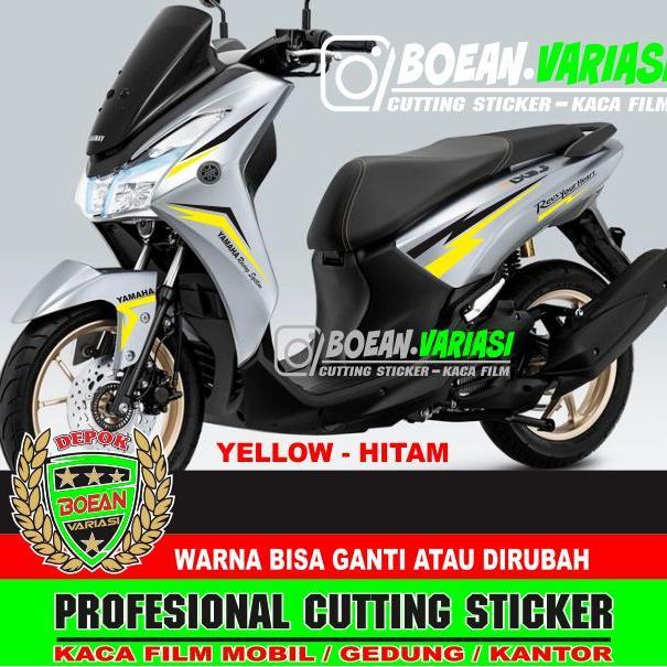 Promo Cutting Sticker Yamaha Lexi Striping Lexi