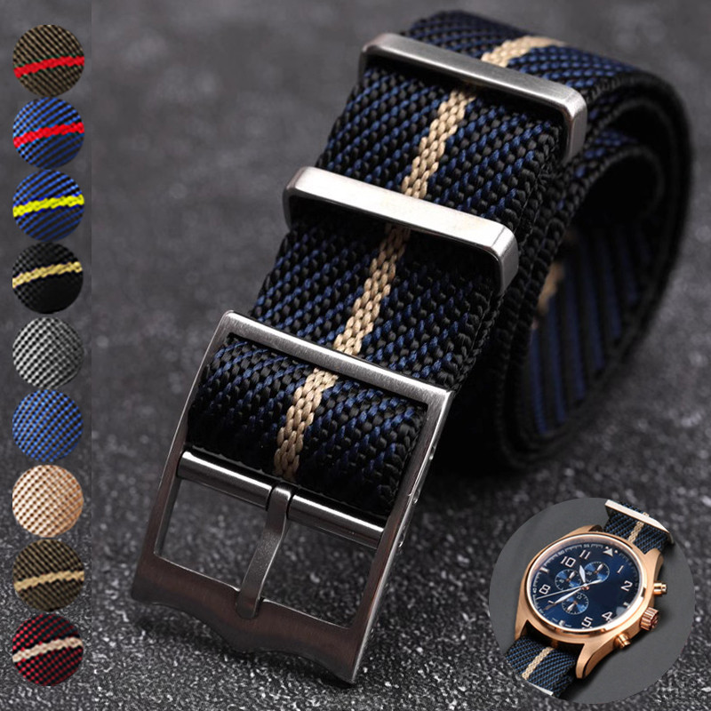 Pum Nylon Watch Band For For Tudor Army Military Strap For Seiko Fabric Canvas Bracelet Men Sport