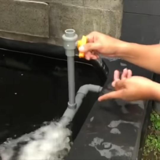 VENTURI KOLAM KOI VENTURI DIY KOLAM KOI BAHAN PVC TEBAL