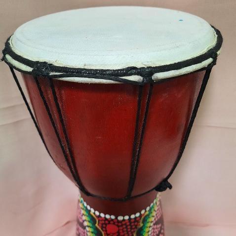 Kendang Djembe Gendang Jimbe Ukuran Besar Tinggi 40 cm Alat Musik
