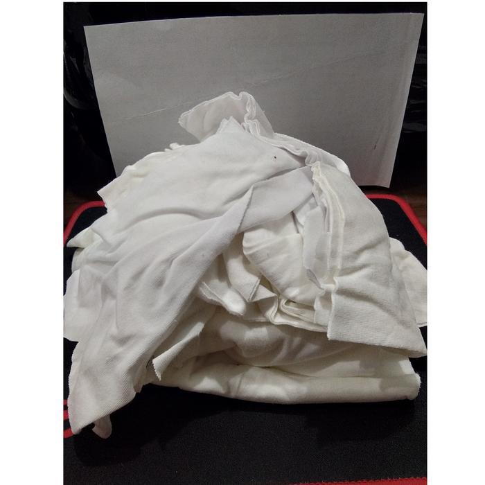 "New" KAIN MAJUN PUTIH - KAIN MAJUN WARNA PUTIH