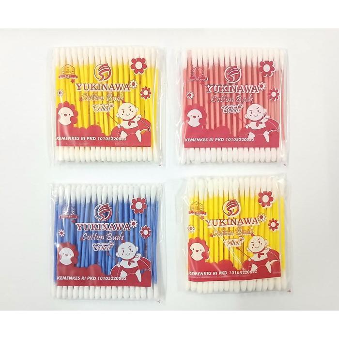 Cotton Buds Baby Yukinawa isi 40 Pcs (Warna)