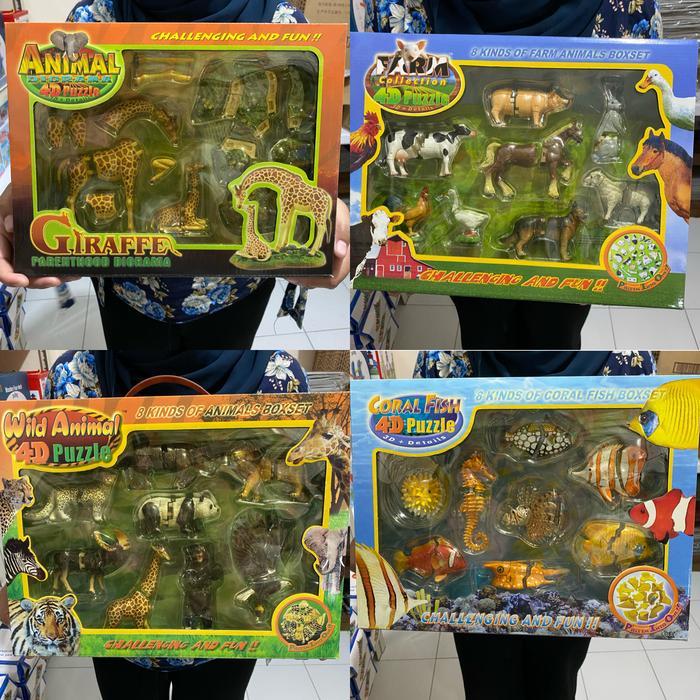 Puzzle animal 4D expert for Kid