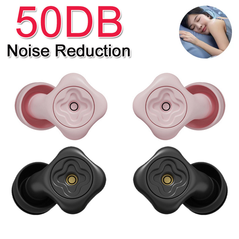 PROMO   New Silicone Sleep Noise Earplug Set Swimming Ear Plug Canceling Noise Reduction Supplies So