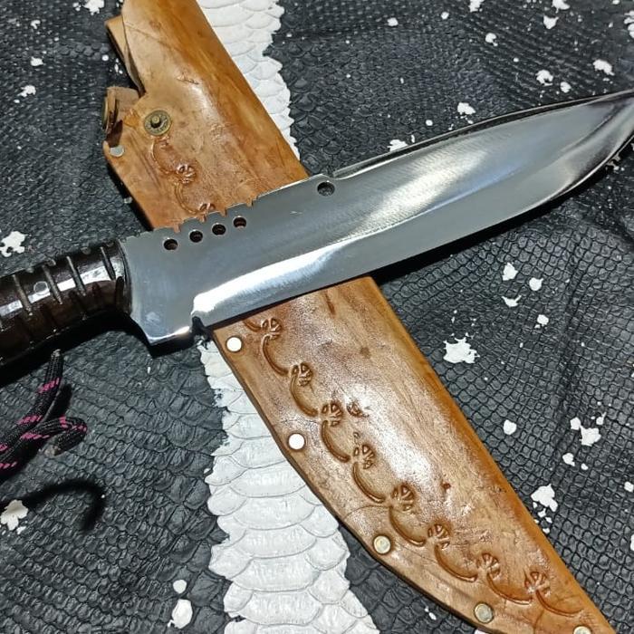 terlaris, best seller pisau bowie fulltang survival nyaman buat berpetualang 100% ori