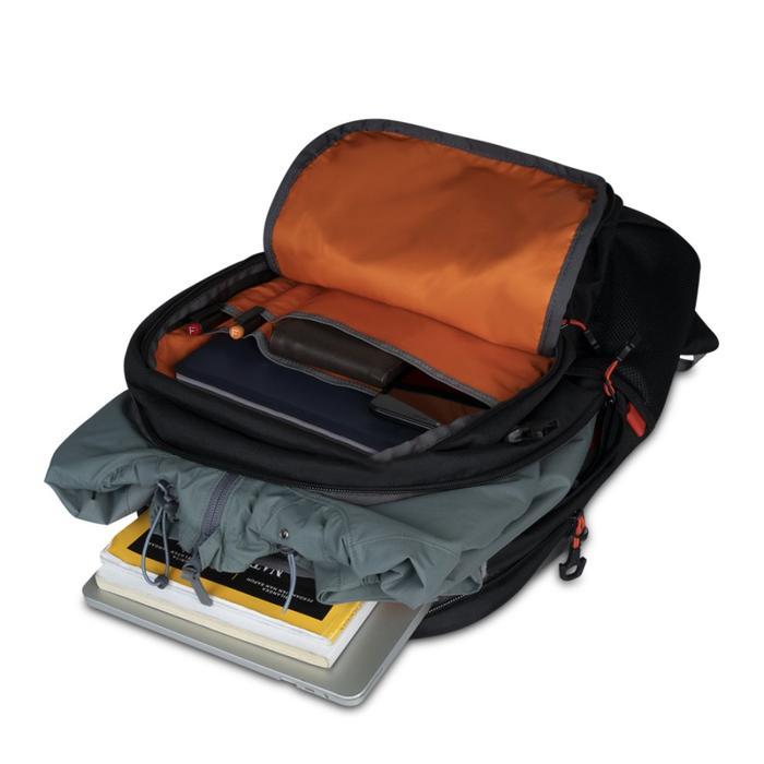 JTTOP" EIGER R.LT 14 MERIDIAN 30 LAPTOP BACKPACK - TAS PUNGGUNG DAYPACK OUTDOOR ADVENTURE - HITAM