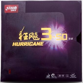 Original DHS HURRICANE 3-50    Table Tennis rubber,Table Tennis cover / Pingpong rubber  Cake Sponge
