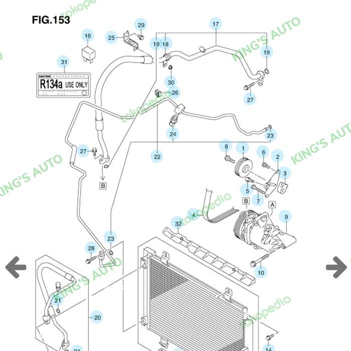 New Fan Belt Ac Splash Code Gti75