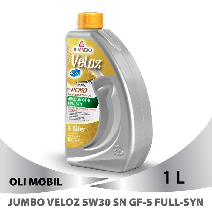 Jumbo Veloz 5W30 Sn Gf-5 Full-Syn (1 Liter) Redy Stok