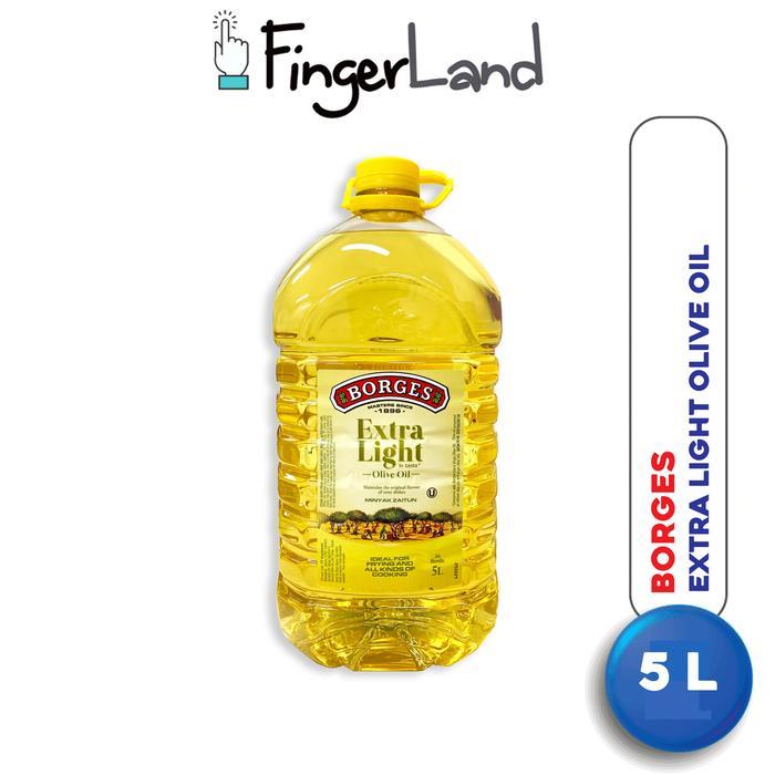 BORGES Extra Light Olive Oil 5 Liter Minyak Zaitun
