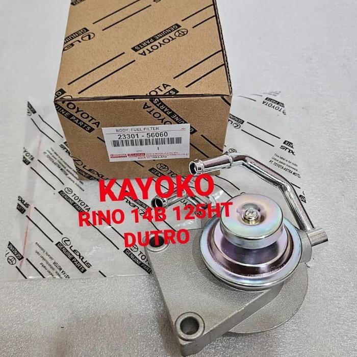 Body Fuel Filter Head Fuel Filter Atas Rino 14B Rino 125Ht Dutro