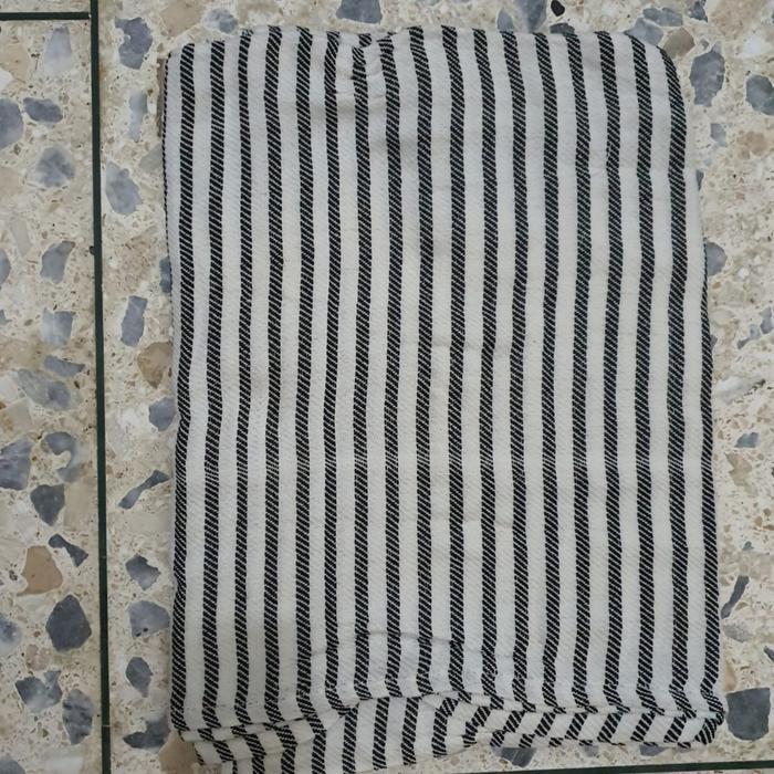 Selimut Kain Salur Stripe Lorek Lurik Garis Jumbo Katun