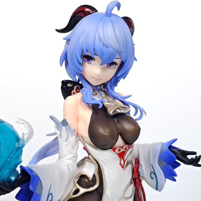 Terbaru Ganyu Plenilune Gaze Genshin Impact 27cm Action Figure PVC D-KAS033 Barang Berkualitas