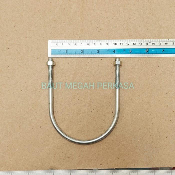 "New" U Bolt 3 inch / Klem Paralon / Klem Pipa