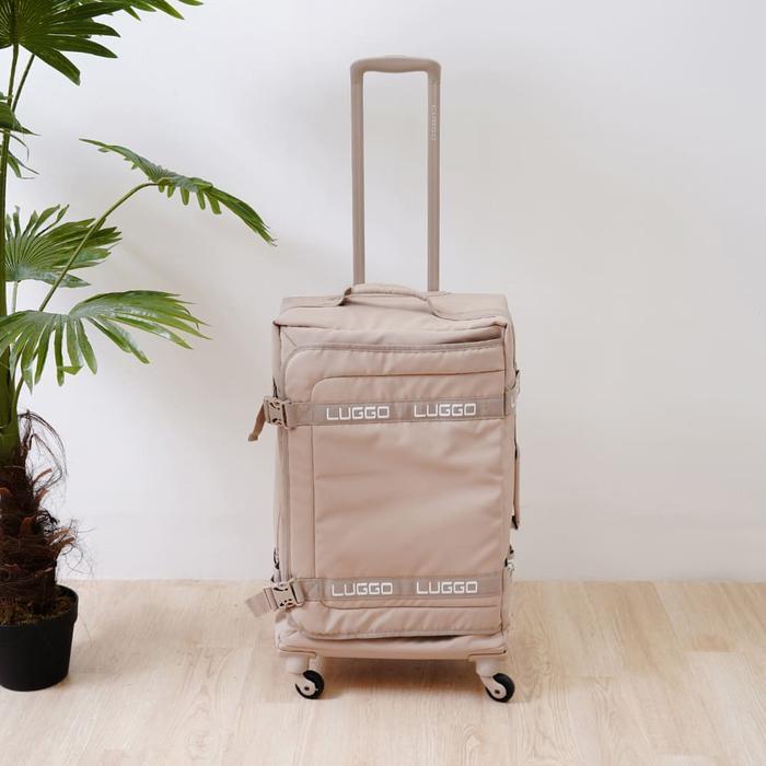 TERMURAH AZKO Luggo Summer Koper Polyester Casual Luggage Koper Bagasi Tas Jalan-Jalan Travel Bag