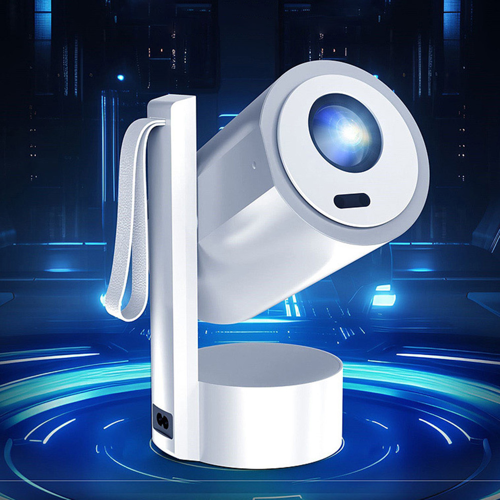 BARU Mini Projector 4K Support Movie Projector with WiFi and BT Portable Projector Auto Focus & Keys