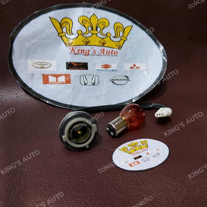 SOKET + BOHLAM LAMPU SEN PANTHER KOTAK 1992-2001 - PANTHER PICK UP ORI news