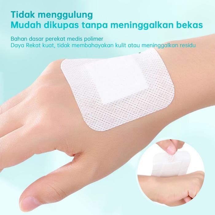 COFOE PLESTER PUTIH MEDIS PEREKAT PERBAN MICROPORE UNTUK LUKA PERBAN LUKA OPERASI BESAR KASA STERIL
