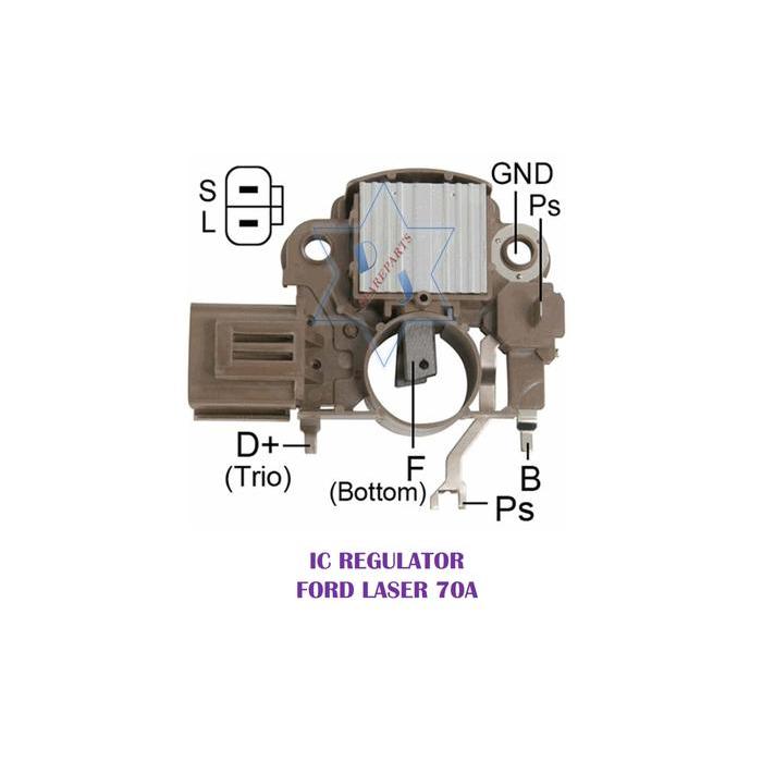 IC REGULATOR ALTERNATOR FORD LASER CHAMP HATCHBACK 1991 news