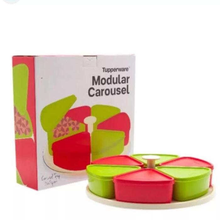 TOPLES KUE PUTAR TUPPERWARE MODULAR CAROUSEL