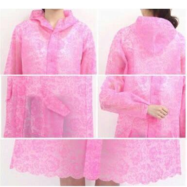 JAS HUJAN/JAS HUJAN WANITA MOTIF BRUKAT