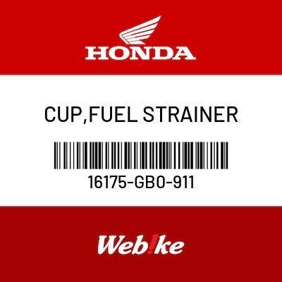 Cup, Fuel Strainer 16175-Gb0-911 Super Cub 70 Suku Cadang Honda