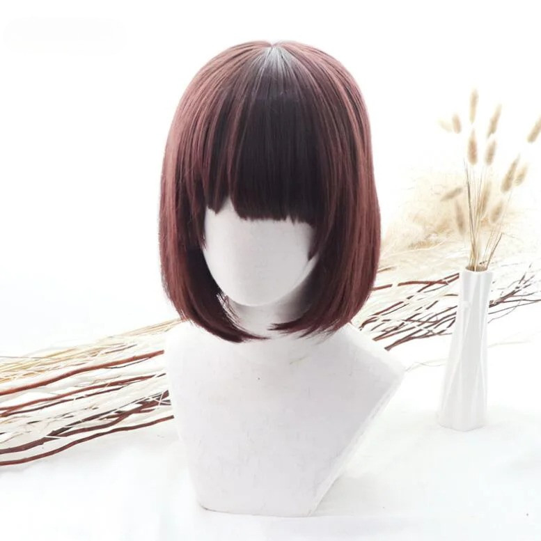 ADULT CHILD Game Undertale Chara Frisk Cosplay Wig Synthetic Hair Wigs Halloween Party
