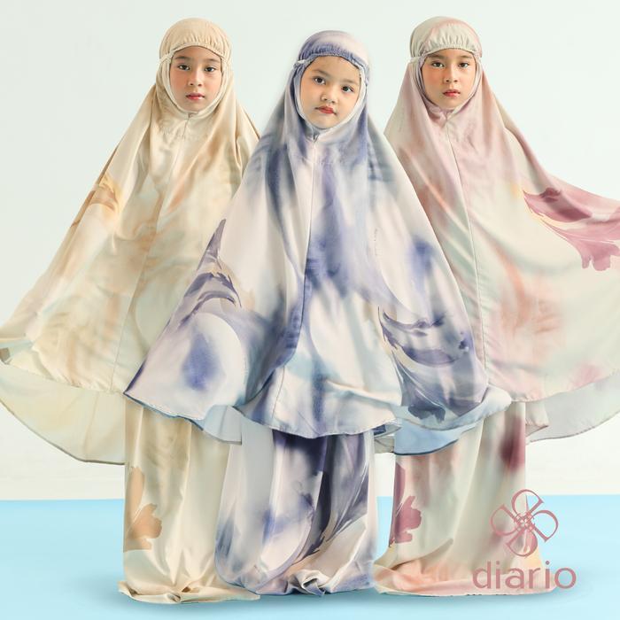 [GRADE B] Diario x Dwihanda Mukena Samudra Kids Siap Kirim