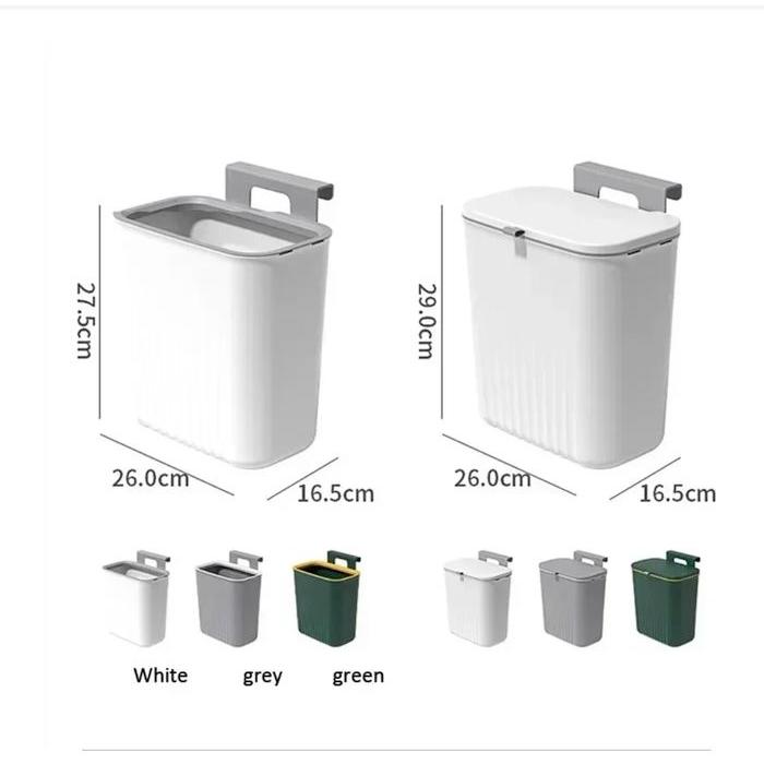 Tempat Sampah Kamar Mandi Gantung Dapur Wastafel Minimalis Tempel