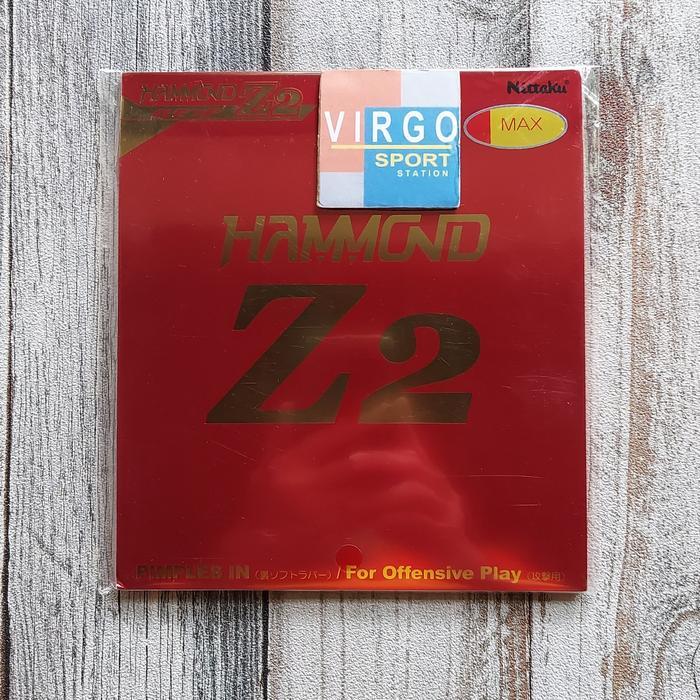 NITTAKU HAMMOND Z2 KARET BAT BET PINGPONG 100%ORIGINAL