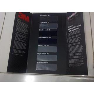 Ready kaca film 3m black beauty mobil 3 baris seperti innova, freed, avanza