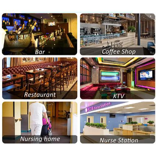 BEL MEJA WIRELESS ANTI AIR LCD MONITOR BEL KASIR/RESTORAN/TOKO/RUMAH SAKIT CAFE TAMBAHKAN TOMBOL